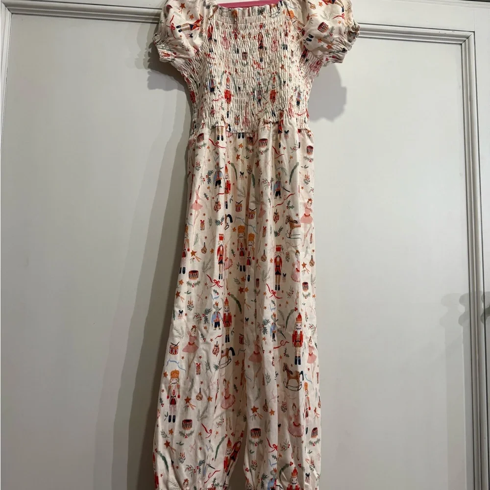 Sweethoney toys nutcracker smoked romper Jumpsuit 5T - Picture 1 of 2